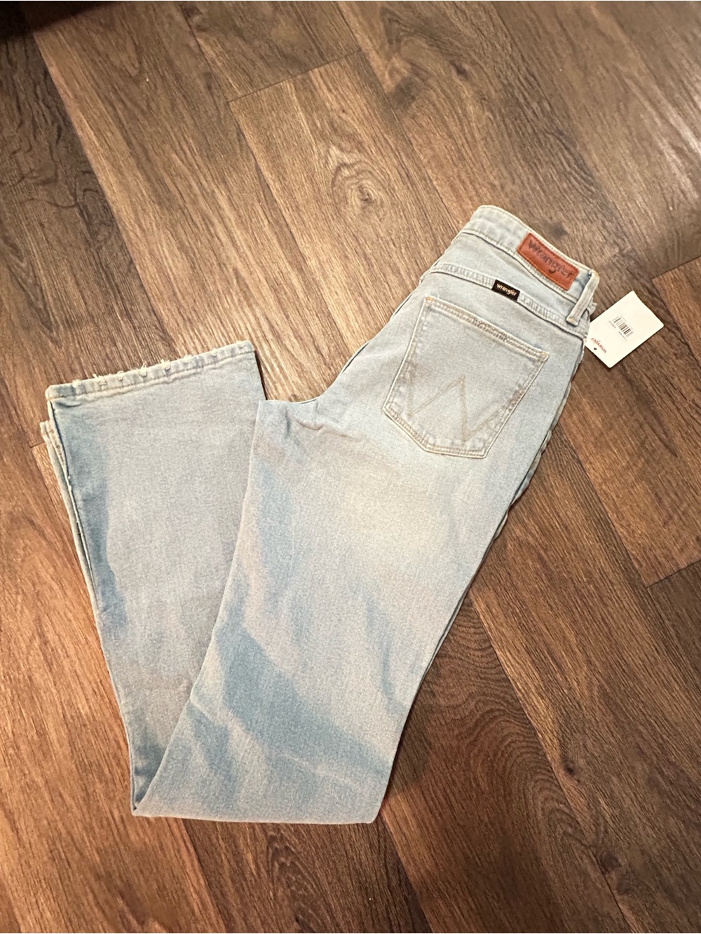 Wrangler Light Blue High-Rise Bold Boot Jeans